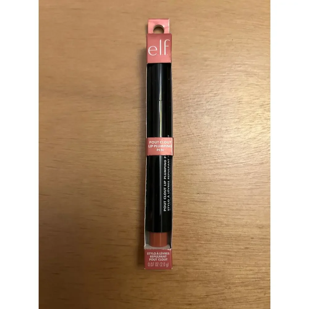 New elf Lip Plumping Pen Plumper Gloss & Balm Pinky Out Size 0.07oz